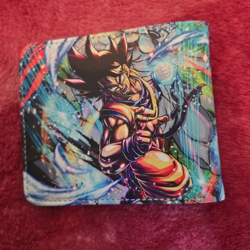 New dragon ball z anime manga leather wallet